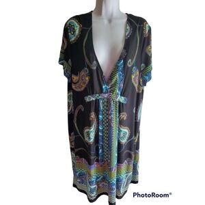 Snap Multicolored Dress